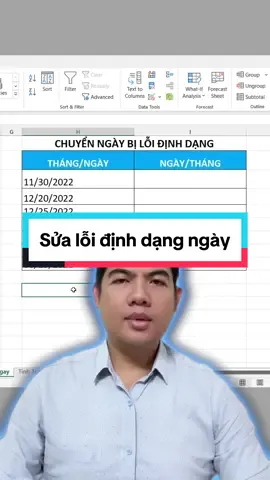 Lỗi định dạng tháng/ngày và cách xử lý #tinhocvanphong  #excel  #thuthuatexcel #tinhoc #word #exceltips #vanphong #mos #mosexcel #hocexcel #hocword