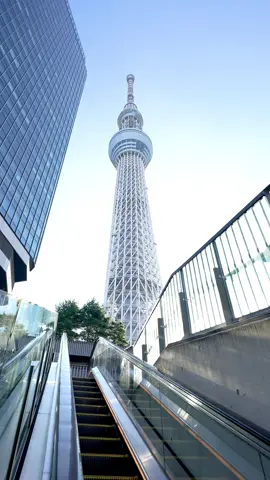 ■Tokyo Skytree ■1-1-2 Oshiage, Sumida-ku, Tokyo ■Japan's tallest broadcasting tower at 634 meters. Offers a 360-degree panoramic view of Tokyo, with clear day views stretching to Mount Fuji.  #TokyoSkytree #TokyoViews #JapanTravel #VisitTokyo #Cityscape #SunsetViews #SkyHigh #东京晴空塔 #东京景观 #日本旅行 #访问东京 #城市风光 #日落景观 #高空视角