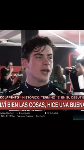 Quién es el chico lindo con acento argentino 🫦.                         #francocolapinto #fypシ #formula1 #edit #colapinto 