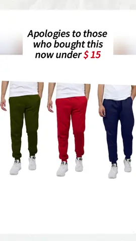 #Great Deal‼️ ##MensFleece Jogger Sweatpants #Men’s Casual Pants #Men’s Pants #Men’s Clothing #TikTokshop #Special #Foryou