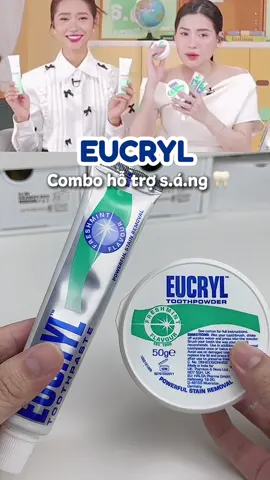 Combo hỗ trợ s.á.ng ✨✨🦷 eucryl mà chị hà linh rv mấy bà nên thử nheee #viral #putaci #eucryl #kemdanhrang #bottrangrang #reviewlamdep #xuhuong 