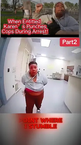 When Entitled Karen’s Punches Cops During Arrest! #part2  #cops #copsoftiktok #police #policeofficer #usa #arrested #lawenforment #foryou #flypシ #usa🇺🇸 
