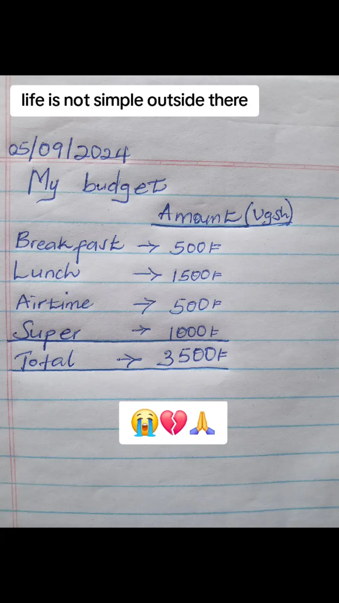 life is not simple outside there 😭💔🙏#fyp #fypシ #goviral 