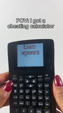 Cheating calculator 😱📚📱