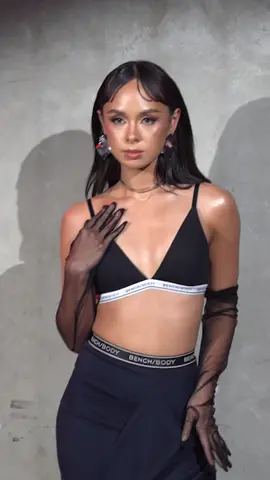 @kailaestradaaa walking for BENCH Body at the #BENCHFashionWeekHoliday24