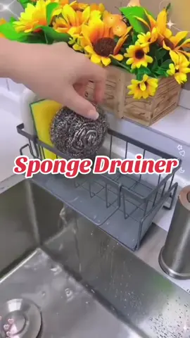 Sponge Drainer Rack Stainless Soap Holder Organizer #fyp #fypシ゚viral #fypシ #foryoupage #fypage #soap #spongeholder #storage #organizer #drainerrack #drainer #sinkrack #organizerrack #spongedrainer #spongedrain #tiktokfinds #tiktokbudolfinds #tiktokshop 
