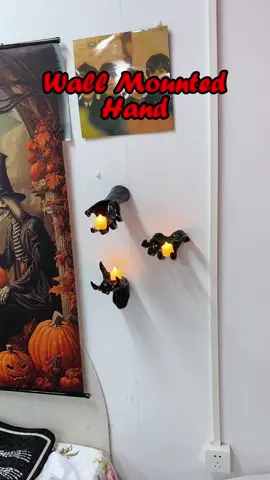 Anyone need a hand with their halloween decorations? 😜 Spooky Halloween hands coming out of the wall #halloween #halloweendiy #halloweendecor #halloweendecorations #gothicdecor #gothicstyle #gothaesthetic #SmallBusiness
