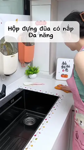 Hộp đựng đũa có nắp đa năng #đogiadungtienich #shopgiadung99 #materbytiktok2023 #xuhuongtiktok 