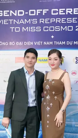 Cô chủ Thanh Nga cùng CEO Trần Việt Bảo Hoàng trong tiệc công bố đại diện Việt Nam tham sự Miss Cosmo 2024 #xuhuong#NgocChauAu#KimCuongNgocChauAu#trangsuckimcuong#NCA#hoangthanhnga#misscosmo