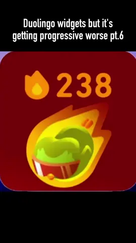 Duolingo widgets but it's getting progressive worse pt.6 (SOME NEW WIDGETS) #foryou #foryoupage #duolingo #widgets