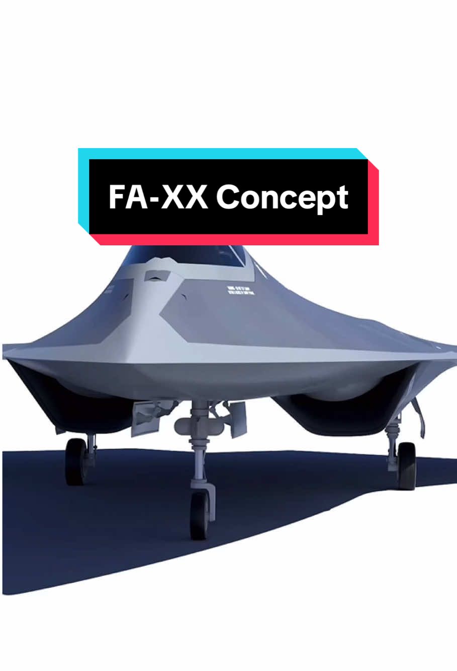 FA-XX Concept #aviation #faxx #faxxconcept #usairforce #aircraft #fighterjet #america 