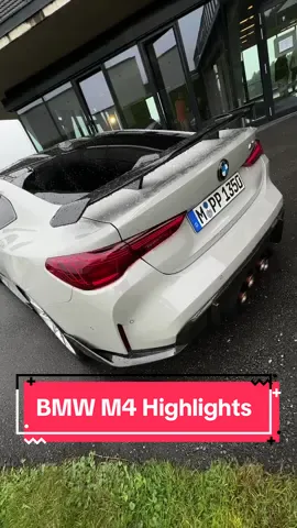 Der BMW M4 mit M Performance Parts🏁😍 Welche Performance Parts würdet ihr nehmen? #bmw #bmwm4 #bmwm4competition #autohaus #bmwm #felgen #abgasanlage  BMW M4 Competition Coupé mit M xDrive: Energieverbrauch kombiniert: in l/100 km: 10,1 (WLTP); CO2-Emissionen kombiniert: 229 - 227 g/km (WLTP); CO2-Klasse(n): G