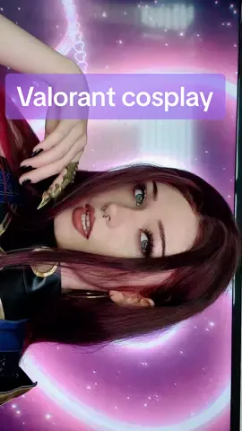 me trying to distract you from the fact i just missed every shot #Valorant #valorantcosplay #cosplay #reyna #reynacosplay #reynavalorant 