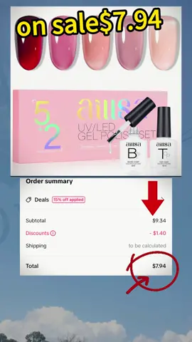 Aillsa 7Pcs/Set Jelly Gel Fall#TikTokShop #fyppppppppppppppppppppppp 
