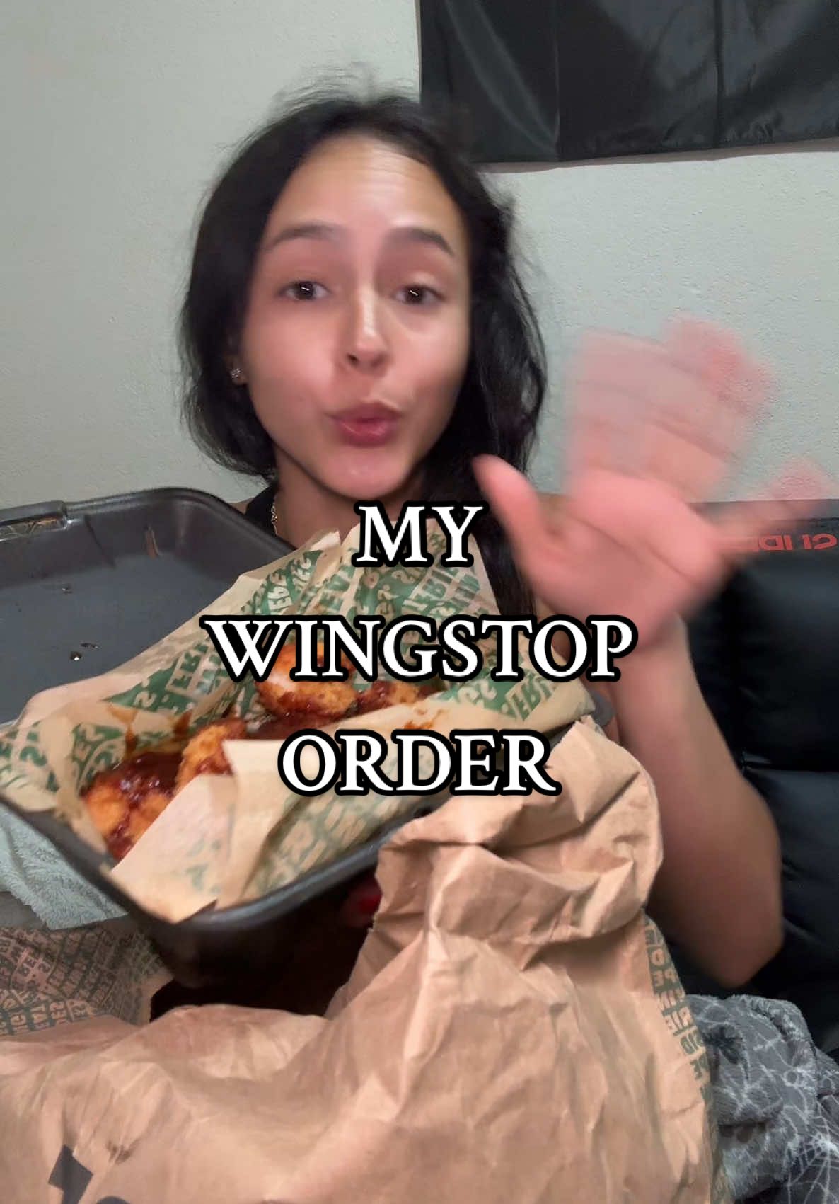 Everything I get from @Wingstop 🤩 