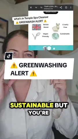 Please excuse my language, but I am FUMING 😡 Apparently, sustainable and vegan? I beg to differ Temple Spa!! 🤬 Let's dissect the ingredients of the Dual Act Cleanser by Temple Spa. 🛕  Ingredients on their website as of today, 5th September 2024 at 16.20 😅 This is my opinion, let me know if you agree 👍  #exposingbrands #exposingthetruth #skincareinvestigtor #ingredientsmatter #greenwashing #microplastics #BeatTheMicrobead #greenwashingalert #templespa 