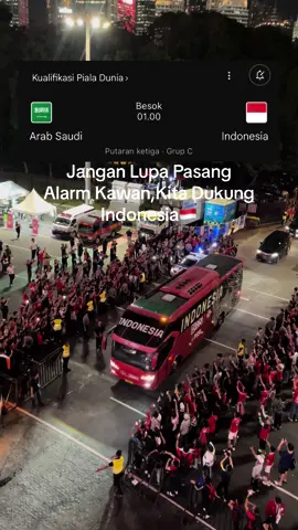Kita Doakan Semoga 3 Poin Malam Ini 🤲 Indonesia Vs Arab Saudi Round 3 Kualifikasi Piala Dunia 2026  #timnasday#kualifikasipialadunia2026#timnasindonesia#indinesia🇲🇨#indonesiavsarabsaudi#arabsaudi#fyp#kitagaruda 
