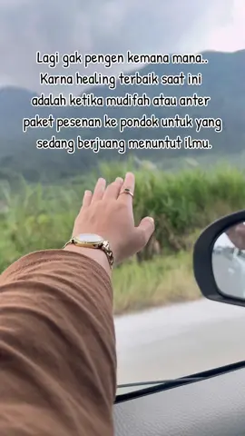 Healing terbaik saat ini #mudifah #mondok #rindu #anakpesantren #santriwati