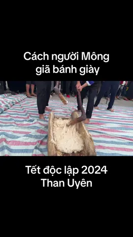 Cách giã bánh giày của người Mông ở Tây Bắc #hmoob #taybac #xuhuong2024 