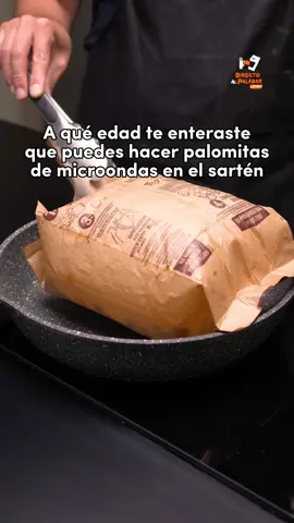Así puedes preparar palomitas de microondas en tu sartén. 👌🏽 . #tiktokfood #cocinaentiktok #palomitasensarten #palomitasdemaiz #trucossarten #palomitasdemantequilla #trucklife 