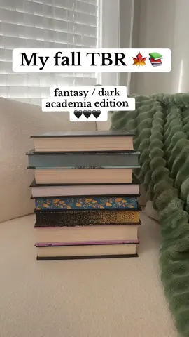 My fall TBR - fantasy and dark academia edition 🖤🍁📚 #BookTok #booktoker #falltbr #booktbr #fallbooks #fallbookrecs #fantasybooktok #fantasybookrecs #darkacademiabooks #creatorsearchinsights 