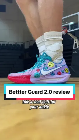 Review of the BETTER GUARD 2.0 @betterguards  #basketballshoes #anklebrace #ankleinjuriesprevention #ankletape 