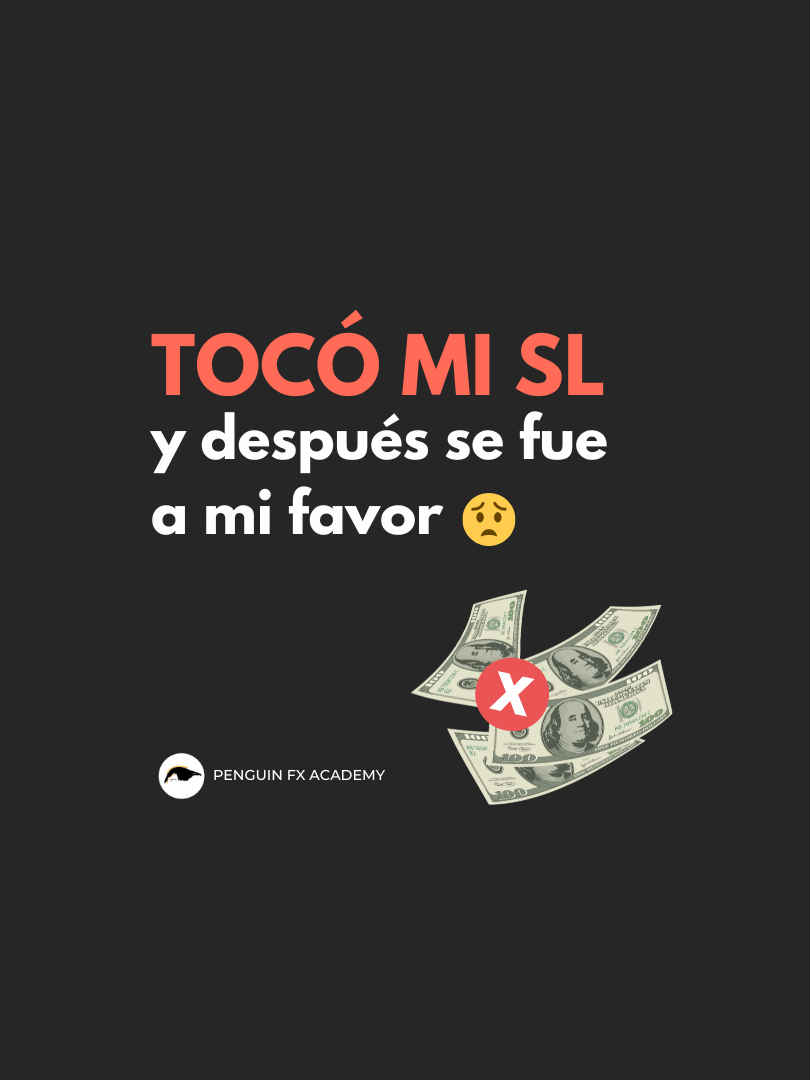 🙁¿Toca tu STOP LOSS y luego hace lo que esperabas? #penguinfxacademy #penguinfx #trading #forex