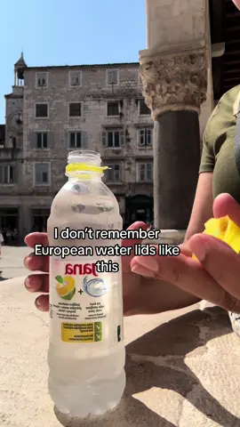 The lids just dont come off 😅. . . . #europe #eurotrip #waterbottle #traveltok #travellife #travelvlog 