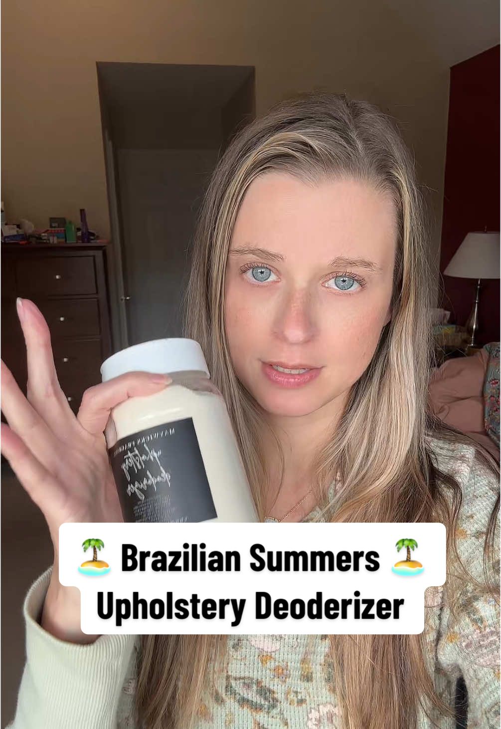 The Mavwicks Brazilian Summers Upholstery Deoderizer literally makes our house smell like a tropical vacation #mavwicks #upholsterydeodorizer #CleanTok #housecleaning #braziliansummers #tiktokshopfinds #tiktokshopblackfriday #tiktokmademebuyit #falldealsforyou 