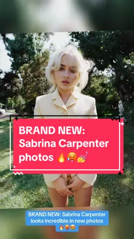 THIS JUST IN: The W Magazine photos of #SabrinaCarpenter are giving MODEL! 🔥 Sabrina is ready to enter her bad girl era… 💅 @Sabrina Carpenter @W Magazine #fashion #hollywood  #trending #breakingnews 
