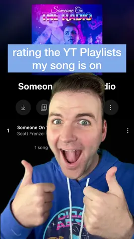Rating the YT playlists my song is on #SomeoneOnTheRadio 🪩