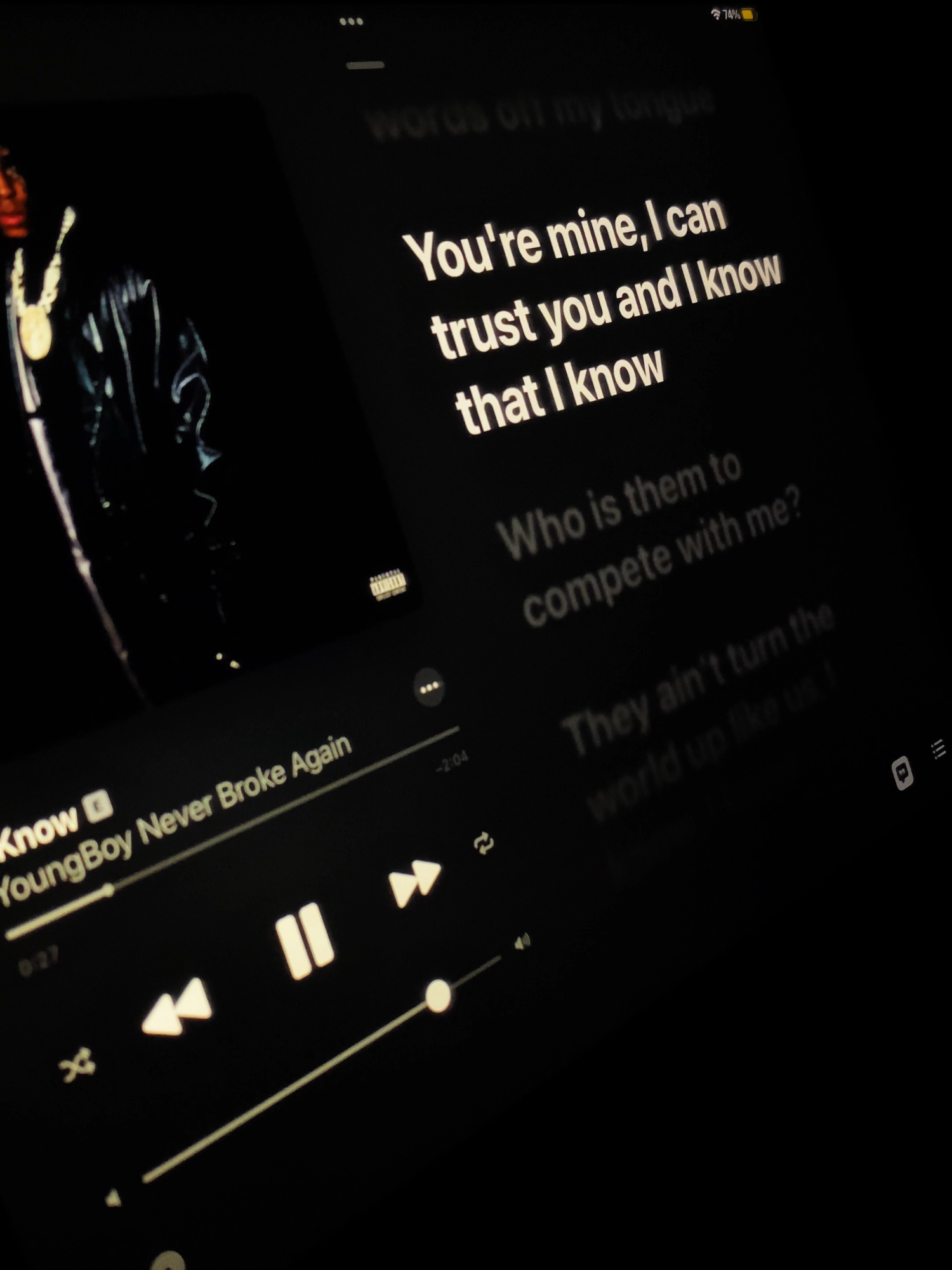 This song always gets me in my feels 😩 #nbayounboy #youngboy #iknow #music #tunes #lyrics_songs #songs