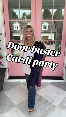 Door buster cardigan deal! I love an elevated everyday basic! At this price, youll want to grab multiple 💕