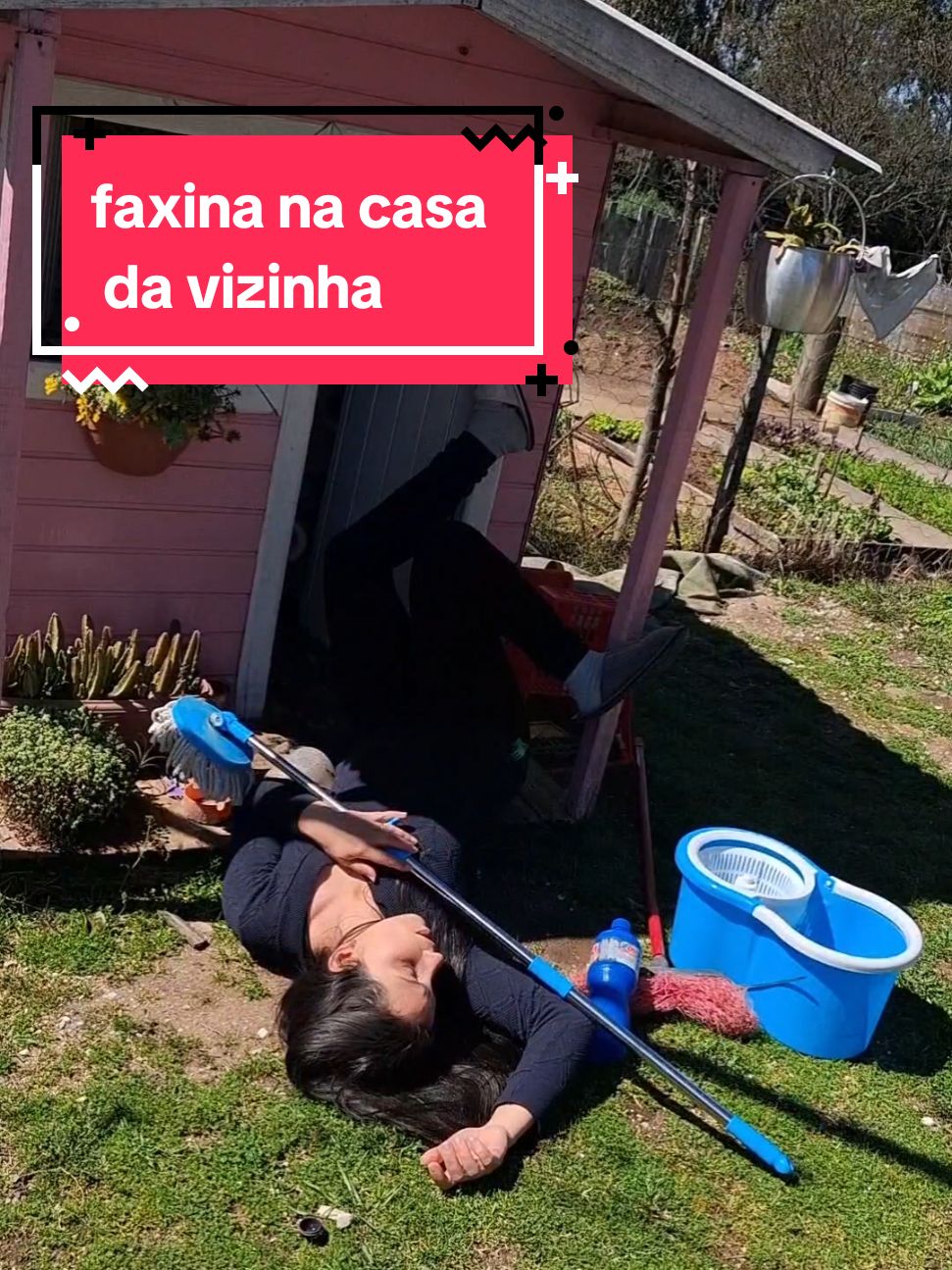 faxina na casa da vizinha  #faxina #satisfatório #organização #donadecasacomhumor 
