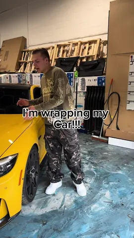 What colour is it gonna be?  #bmw #m4 #wrap 