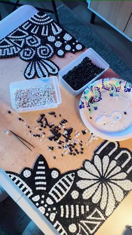 Replying to @RavenclawReefer ✨zenspire mosaic part 4✨ #zenspiredesigns #SmallBusiness #oddlysatisfying #mosaic #mosaicart #mosaictiles #tilecollection #satisfying #workinprogress 