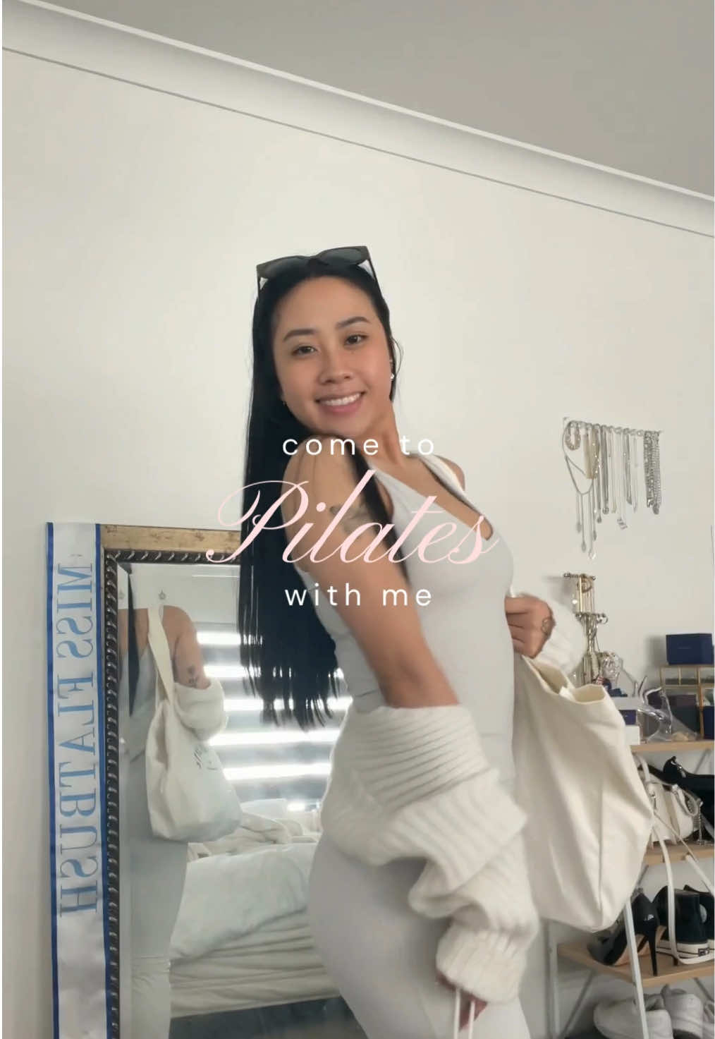 New PINK pilates studio at Reformer Works Howick! Foot in straps always goes hard 🥰🫶  #pilates #nz #auckland 