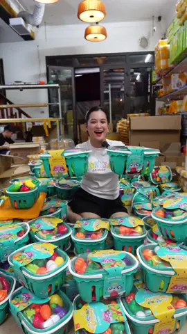 Đồ chơi thích trái cây đã về##cohoaidochoi##cattraicay##catraucu