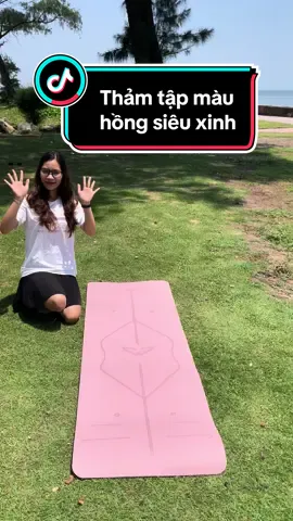 Thảm tập màu hồng siêu hot bên e đâyy ạ#thamtap #thamtapgym #thamtapyoga #thamtaptheduc #thamtap8mm #sansale99 #sieusalengay9thang9 