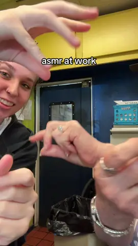 asmr at my job work !!!! #asmr #asmrroleplay #asmrsounds #asmrvideo #asmrsoundsontiktok #asmradhd #relaxing #tingly #asmrtiktoks #asmr_tingles #lofiasmr 