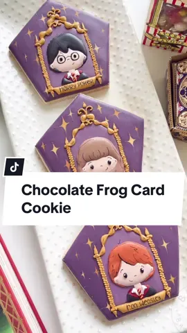 A little cookie magic✨ #royalicing #cookiedecorating #cookietok #foodart #satisfying #sugarcookies #harrypottertok #fyp #foryou 