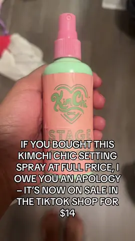 @KimChi Chic Beauty #TikTokShop #tiktokmademebuyit #beauty #settingspray #kimchichicbeauty 