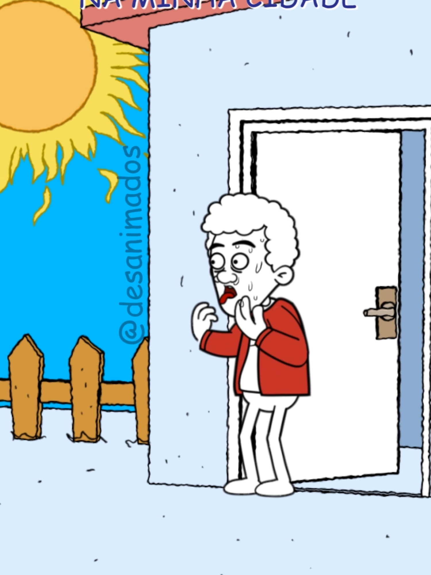 Tira Casaco, Bota Casaco #humor #animacao #tiracasacobotacasaco #friocalor #calorfrio