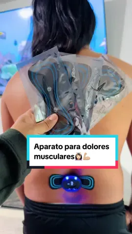 ⬆️ ya habian visto este aparatito para los dolores musculares?  #fyp #musculos #dolores #doloresmusculares #electric #musthaves #forhim #massage #masaje #musclemassager #amazon #tiktok #relaxation #relief #patch 