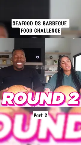 Part 2 SEAFOOD VS BARBECUE FOOD CHALLENGE #ThePrinceFamily #PrinceFamily