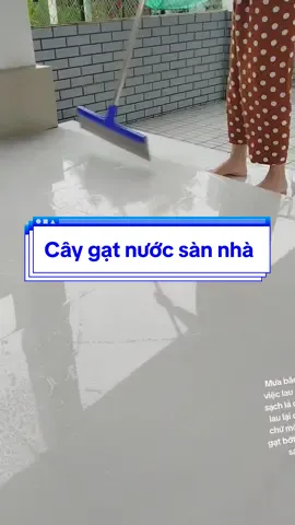 Cây gạt nước sàn nhà  #caygatnuocsannha #giadungtienich #giadungthongminh #tiktok #viral #xuhuong #foryou #tiktok #tiktok 