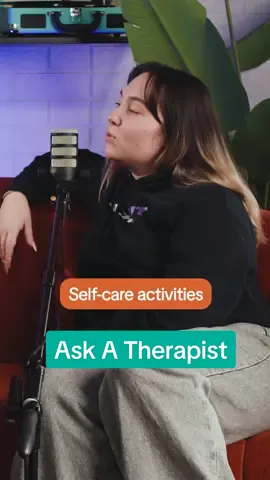 What's your favourite self-care activity?🧘🎧️🛀💜 #SelfCare #SelfCareIdeas #SelfCareActivities #EmotionalWellbeing #AskATherapist #YouthMentalHealth #reachoutaus 