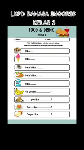 LKPD Bahasa Inggris Kelas 3 #fypシ #fyp #lkpdbahasainggriskelas3 #bahasainggris #kelas3 #xyzbca #belajarseru #gurusdhits #kurikulummerdekabelajar #kelas3hebat #lkpdbahasainggris #lkpd #viralvideo 