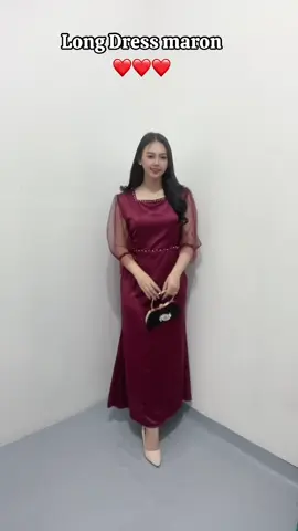 Long Dress maron #dress #maron #longdress 