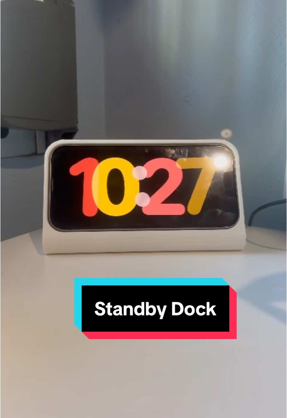 Standby mode Dock sort version #3dprintinglife #3d #printer3d #maker #3dprint #3dprinter #bambulab #3dprinting #iphone 